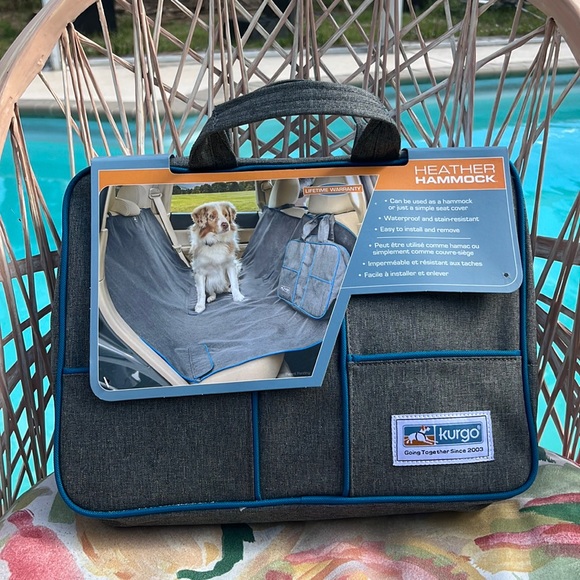 Hondendeken auto Kurgo Wander Hammock - zwart - Webshop Hondendeken auto Kurgo Wander Hammock - zwart - Webshop